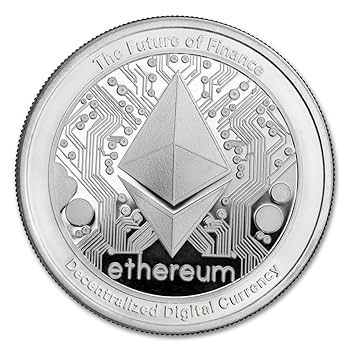2025-1 oz Niue Silver Ethereum Coin Brilliant Uncirculated